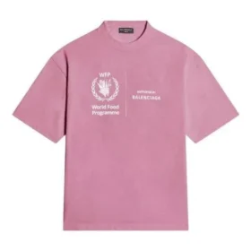 Balenciaga x WFP T-shirt Medium Fit ”Pink” 612966THV845621