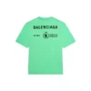Balenciaga x WFP T-shirtar, medium passform ”Green” 612966THV844162