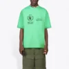 Balenciaga x WFP T-shirtar, medium passform ”Green” 612966THV844162