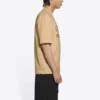 Balenciaga x WFP T-shirtar, medium passform, ”Khaki” 612966THV849605