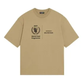 Balenciaga x World Food Program T-shirtar ”Beige” 612965THV849605