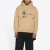 Balenciaga x World Food Programme Luvtröja i medium passform ”Beige” 600583TJVK49605