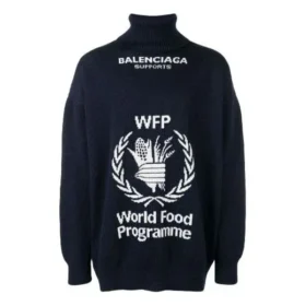 Balenciaga x World Food Programme tröja ”Navy White” 542703T15074177 Balenciaga x World Food Programme tröja ”Navy White” 542703T15074177
