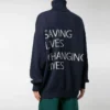 Balenciaga x World Food Programme tröja ”Navy White” 542703T15074177