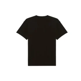 Bandporträtttryck, logotyp, retro, lös passform, kortärmad, unisex, svart 612966TIVA11000
