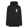 Barcode bomullsluvtröja med huva ”Black” 651799TKVE61070