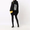 Barcode bomullsluvtröja med huva ”Black” 651799TKVE61070