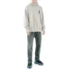 Barcode bomullsluvtröja med huva ”Grey” 651799TKVE68174