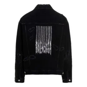 Barcode Destroyed-Denimjackor ”Svart” 664329TBP471055