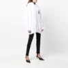 Barcode-luvtröja i bomull ”White” 651799TKVE69040