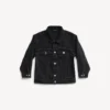 Barn – Balenciaga-jackor i oversized-modell i svart, blekt
