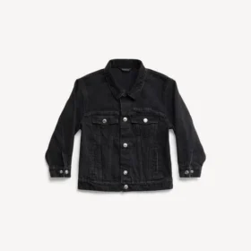 Barn – Balenciaga-jackor i oversized-modell i svart, blekt