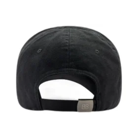 Baseballkeps med diagonalt logo ”Black White” 680738410B21077