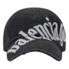 Baseballkeps med diagonalt mönster ”Svart Vit” 680738410B20107