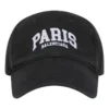 Baseballkeps med Paris-logotyp ”Black White” 680748410B20107