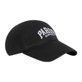 Baseballkeps med Paris-logotyp ”Black White” 680748410B20107