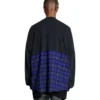 BB Authentic T-shirt med lappar och långa ärmar ”Black Blue” 698227TMM085212