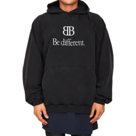 BB Be Different Luvtröja ”Black White” 720406TNVB41070