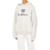 BB Be Different-luvtröja med öppning framtill ”Ecru Black” 720426TNVB49784