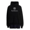 BB Be Different T-shirt-luvtröja med lappar ”Black” 720406TNVV11070