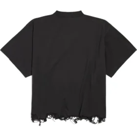 BB Classic Balenciaga kort T-shirt i oversized-modell ”Svart” 783399TQVS81083