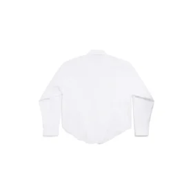 BB Classic Balenciaga-skjorta, normal passform, ”White” 796978TNM609000