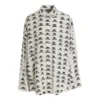 BB Icon poplin-skjorta ”Vit Svart” 733755TNL889040