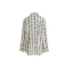 BB Icon poplin-skjorta ”Vit Svart” 733755TNL889040