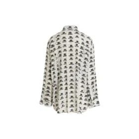 BB Icon poplin-skjorta ”Vit Svart” 733755TNL889040