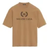 BB-mönstertryck, kortärmad, unisex, khaki 578139TEV529610
