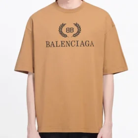 BB-mönstertryck, kortärmad, unisex, khaki 578139TEV529610