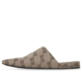 BB Monogram Cosy Mules ”Beige Brown” 653879W2I103020