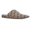 BB Monogram Cosy Mules ”Beige Brown” 653879W2I103020