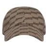 BB Monogram-keps ”Beige Brown” 704104410B29764