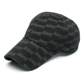 BB Monogram-keps ”Black Grey” 704104410B21062