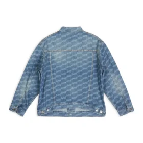 BB Monogram Large Fit-jackor ”Blue” 675208TMW370443