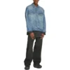 BB Monogram Large Fit-jackor ”Blue” 675208TMW370443