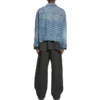 BB Monogram Large Fit-jackor ”Blue” 675208TMW370443