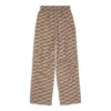 BB Monogram-träningsbyxor ”Beige Brown” 704720TML369378
