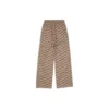 BB Monogram-träningsbyxor ”Beige Brown” 704720TML369378
