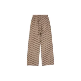 BB Monogram-träningsbyxor ”Beige Brown” 704720TML369378