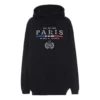 BB Paris Flag luvtröja med huva ”Black” 570811TGV681000
