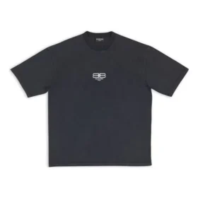 BB Paris Icon T-shirt, medium passform, ”svart/vit” 612966TMVG79034