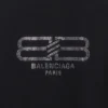 BB Paris Strass T-shirtar Medium Fit ”Black Faded” 739784TOVU81055