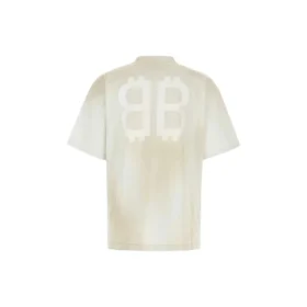 BB Paris Strass T-shirtar Medium Fit ”Dirty White” 739784TOVU69012