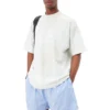 BB Paris Strass T-shirtar Medium Fit ”Dirty White” 739784TOVU69012