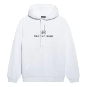 BB Pixel Medium Fit-luvtröja ”Vit” 578135TKVI89040