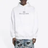 BB Pixel Medium Fit-luvtröja ”Vit” 578135TKVI89040
