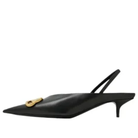 BB Square Knife Slingback-pumps ”Black” 691740WAWNC1088