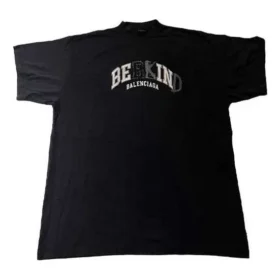 BE KIND T-shirt med rund hals ”Black” 739028TPVD51569